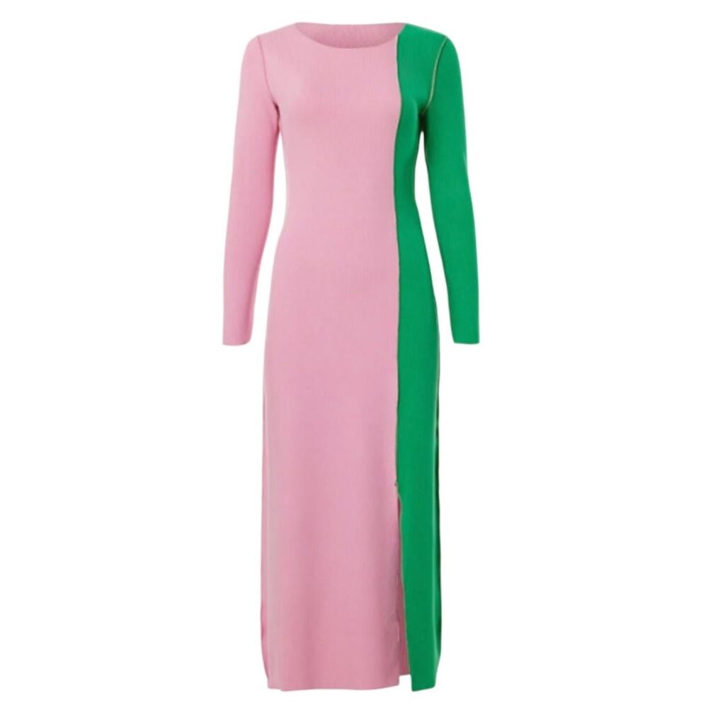 Rita Row Ida Dress in Pink/Green, Size L